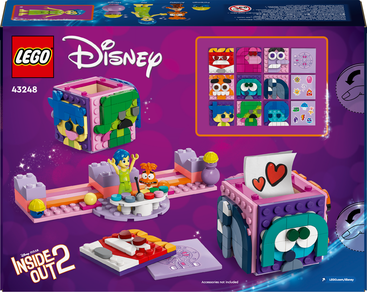LEGO Disney 43248 Išvirkščiai 2: nuotaikų kubai