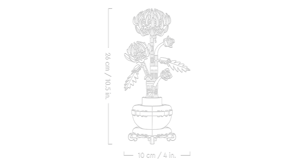 LEGO Botanicals 10368 Chrizantema