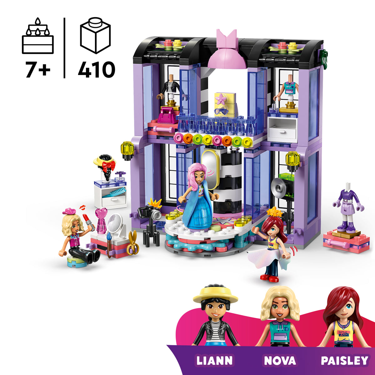 LEGO Friends 42685 Hartleiko miesto mados šou
