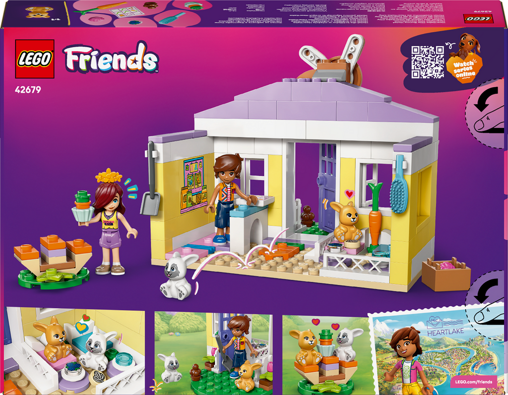 LEGO Friends 42679 Hartleiko miesto triušių viešbutis