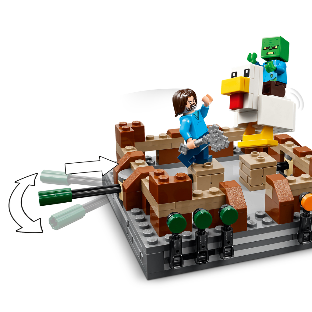 LEGO Minecraft 21272 Miško dvaro kovų ringas