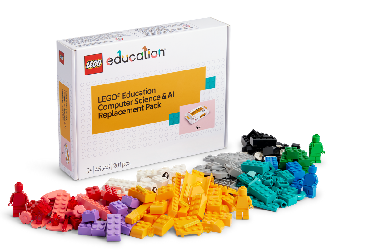 LEGO Education 45545 kompiuterių mokslo ir DI atsarginių dalių rinkinys (Year 1–3)