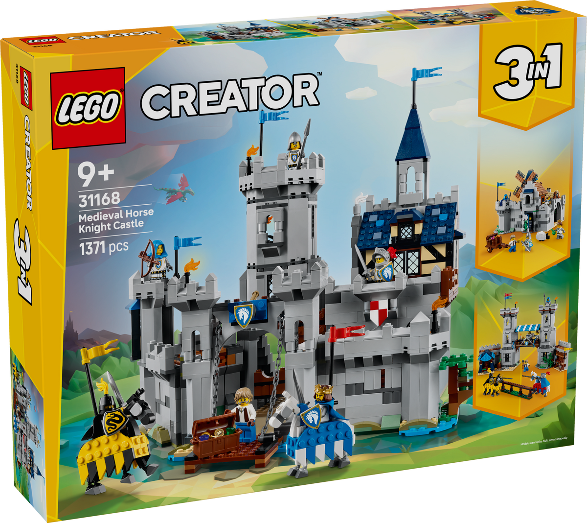 LEGO Creator 31168 Viduramžių raitelių pilis