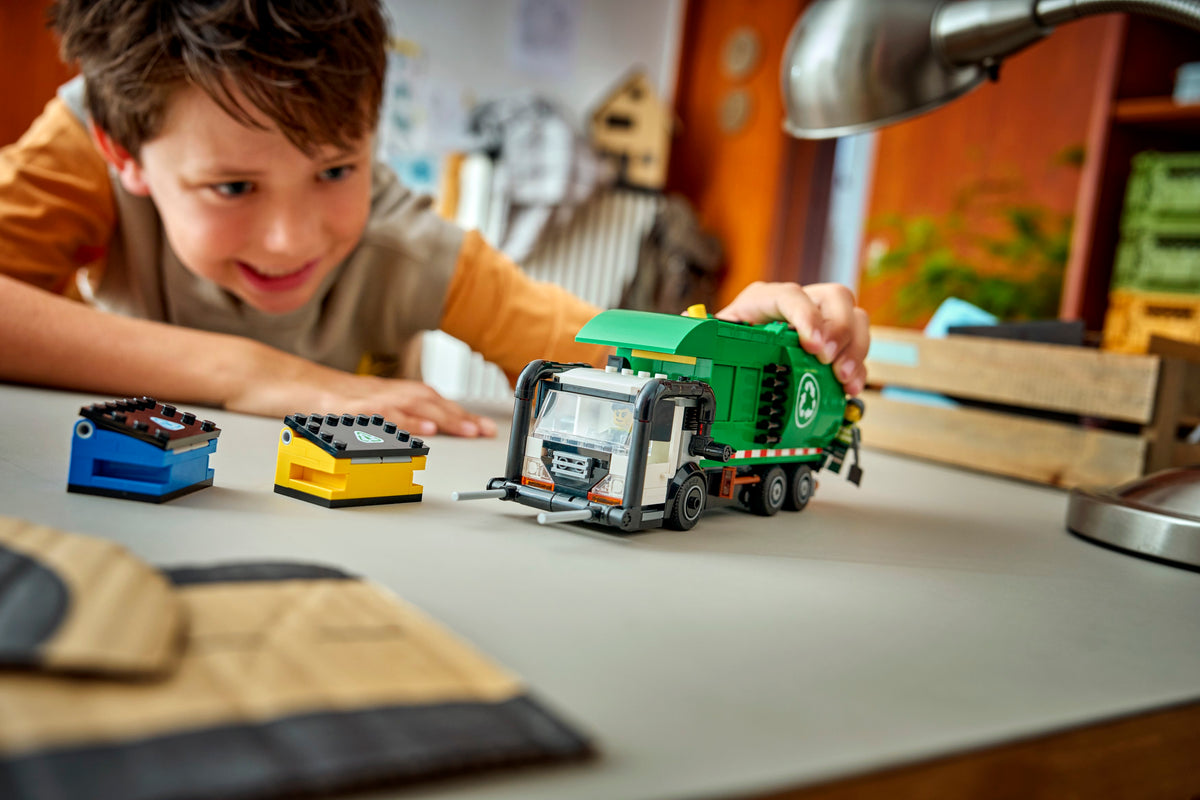 LEGO City 60495 Atliekų perdirbimo sunkvežimis
