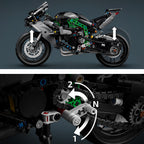 LEGO Technic 42170 Kawasaki Ninja H2R motociklas