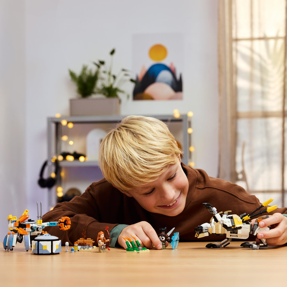 LEGO Horizon 77037 Aloy ir Varl prieš Shell-Walker ir Sawtooth