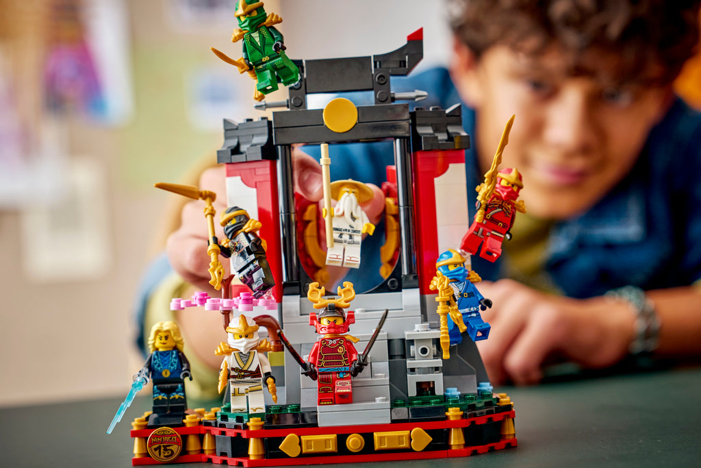 LEGO NINJAGO 71866 Nindzių personažų stendas – 15-mečio leidimas