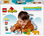 LEGO DUPLO 10442 Laukinių gyvūnų šeimos: pingvinai ir liūtai