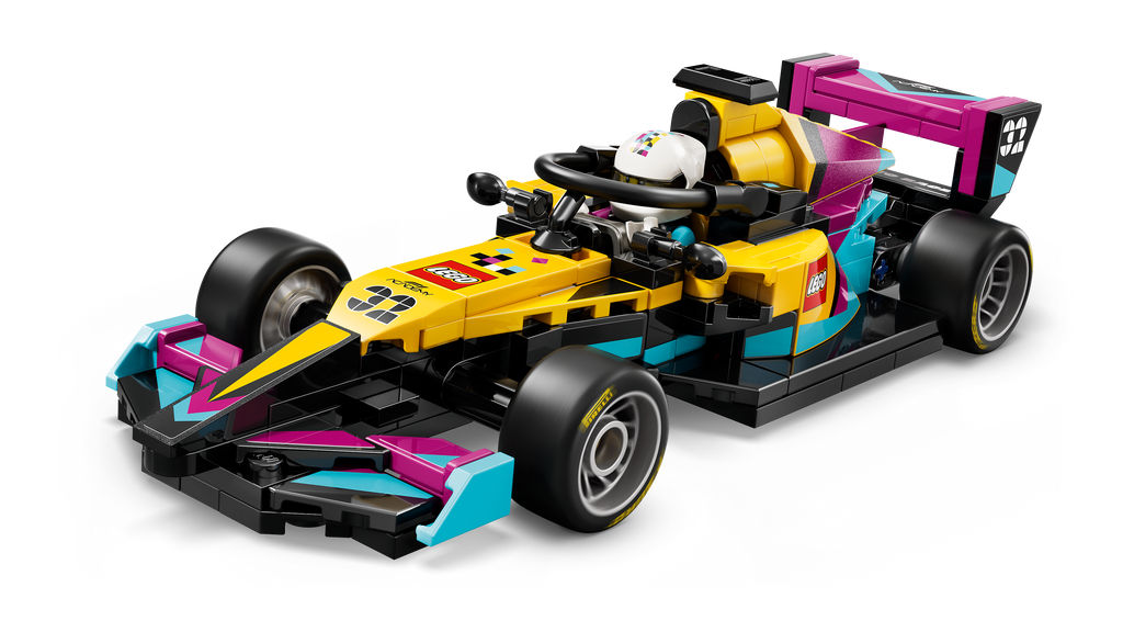 LEGO Speed Champions 77258 F1 ACADEMY LEGO lenktyninis bolidas