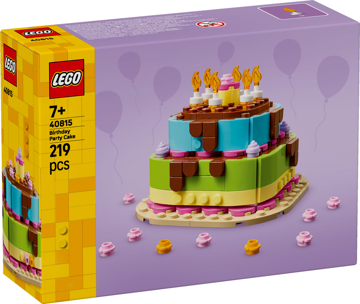 LEGO Iconic 40815 Gimtadienio tortas
