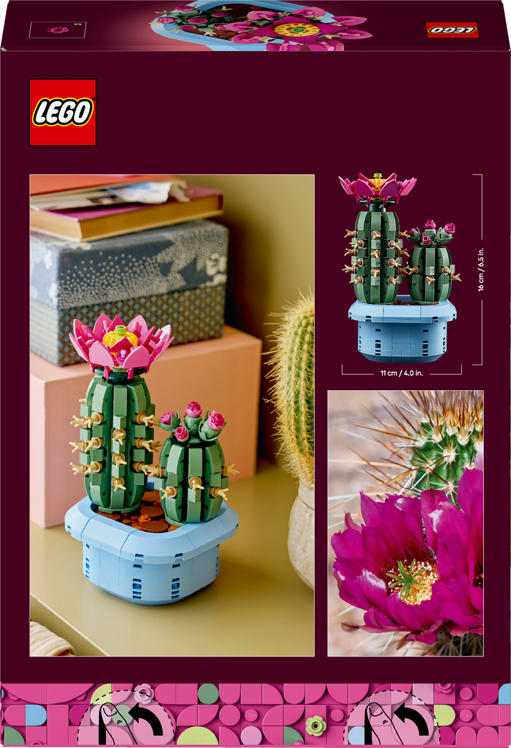 LEGO Botanicals 11509 Žydintis kaktusas