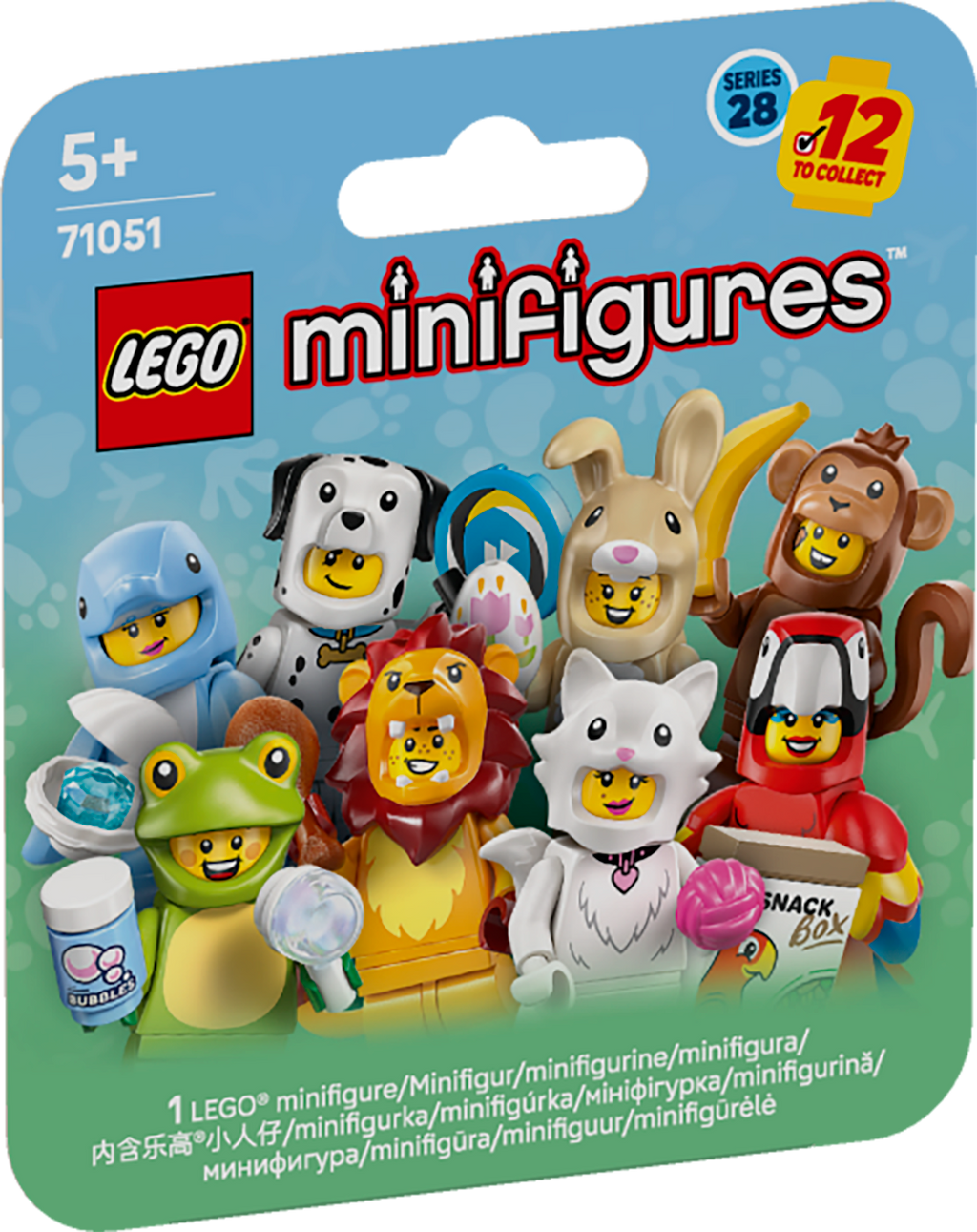LEGO Minifigures 71051 Gyvūnų serija 28 (staigmenų dėžutė)
