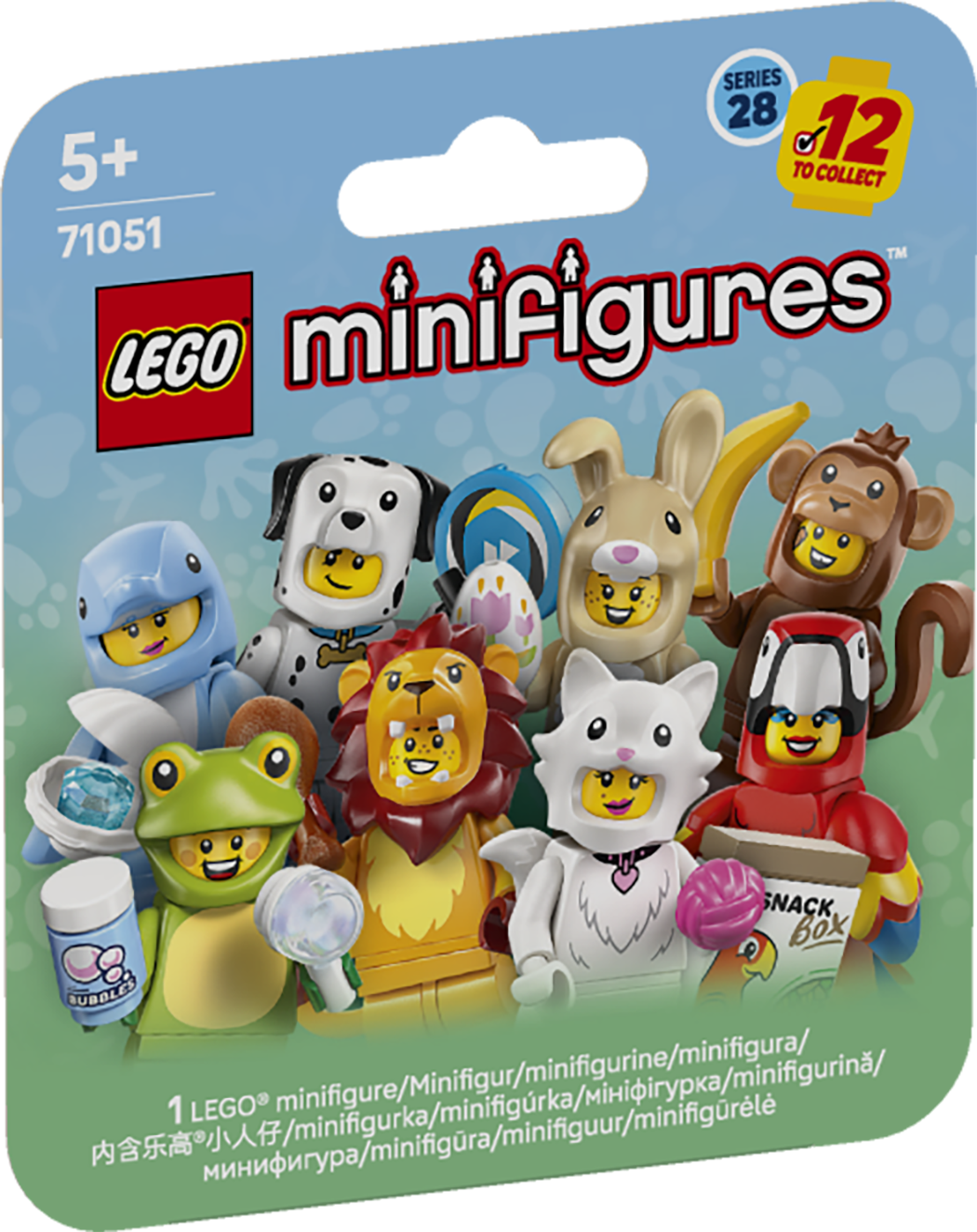 LEGO Minifigures 71051 Gyvūnų serija 28 (staigmenų dėžutė)
