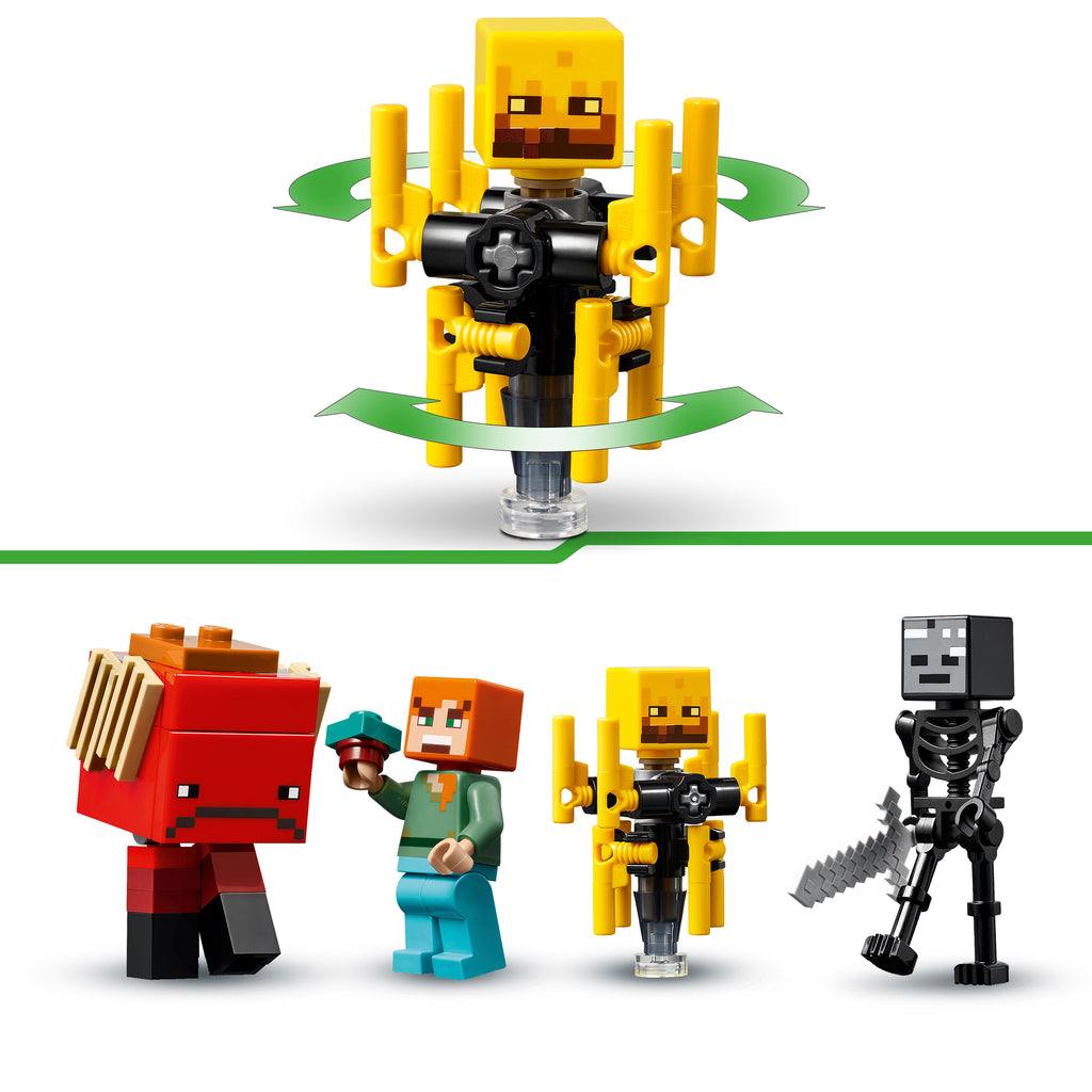 LEGO Minecraft 21266 Pragaro lavos mūšis