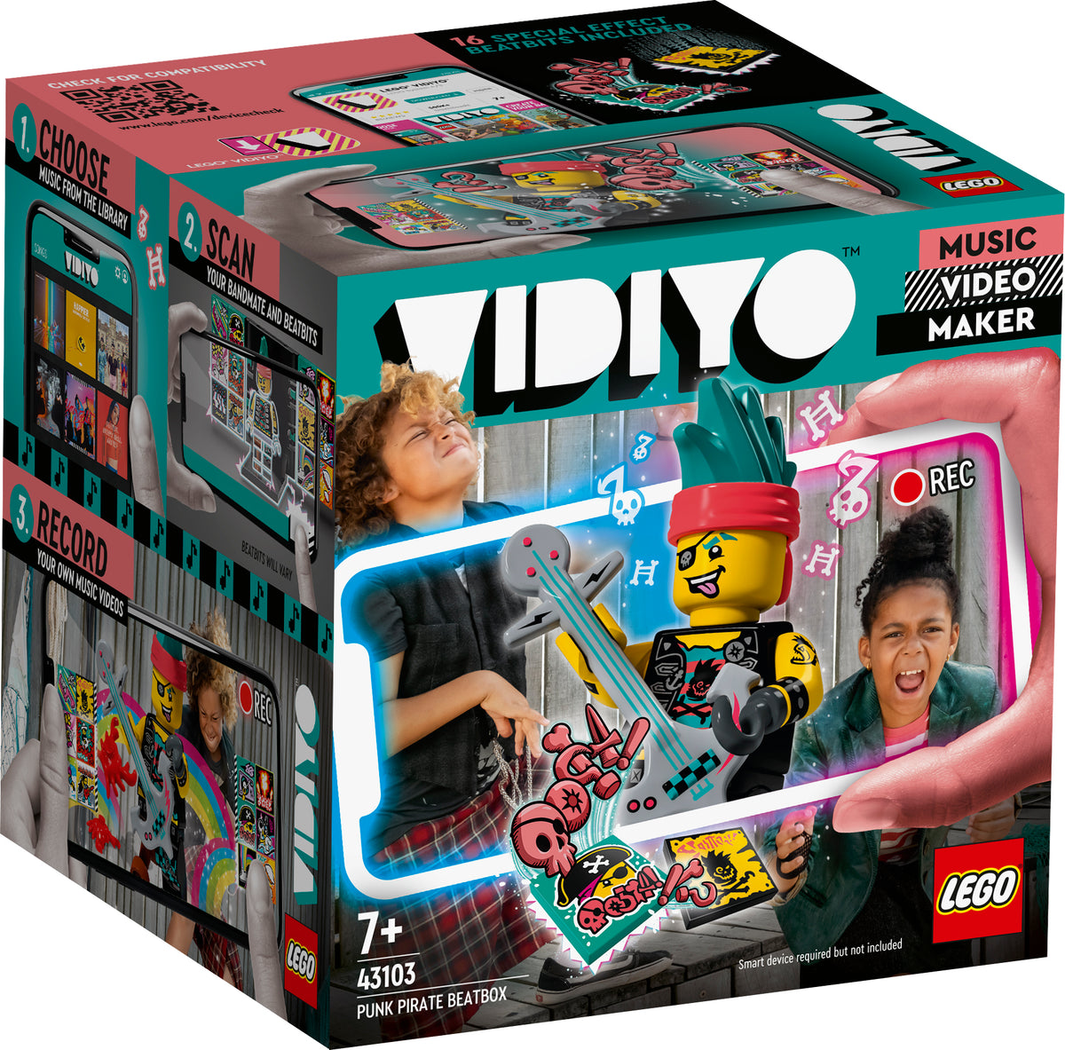 LEGO VIDIYO 43103 Pankų pirato muzikos dėžutė BeatBox