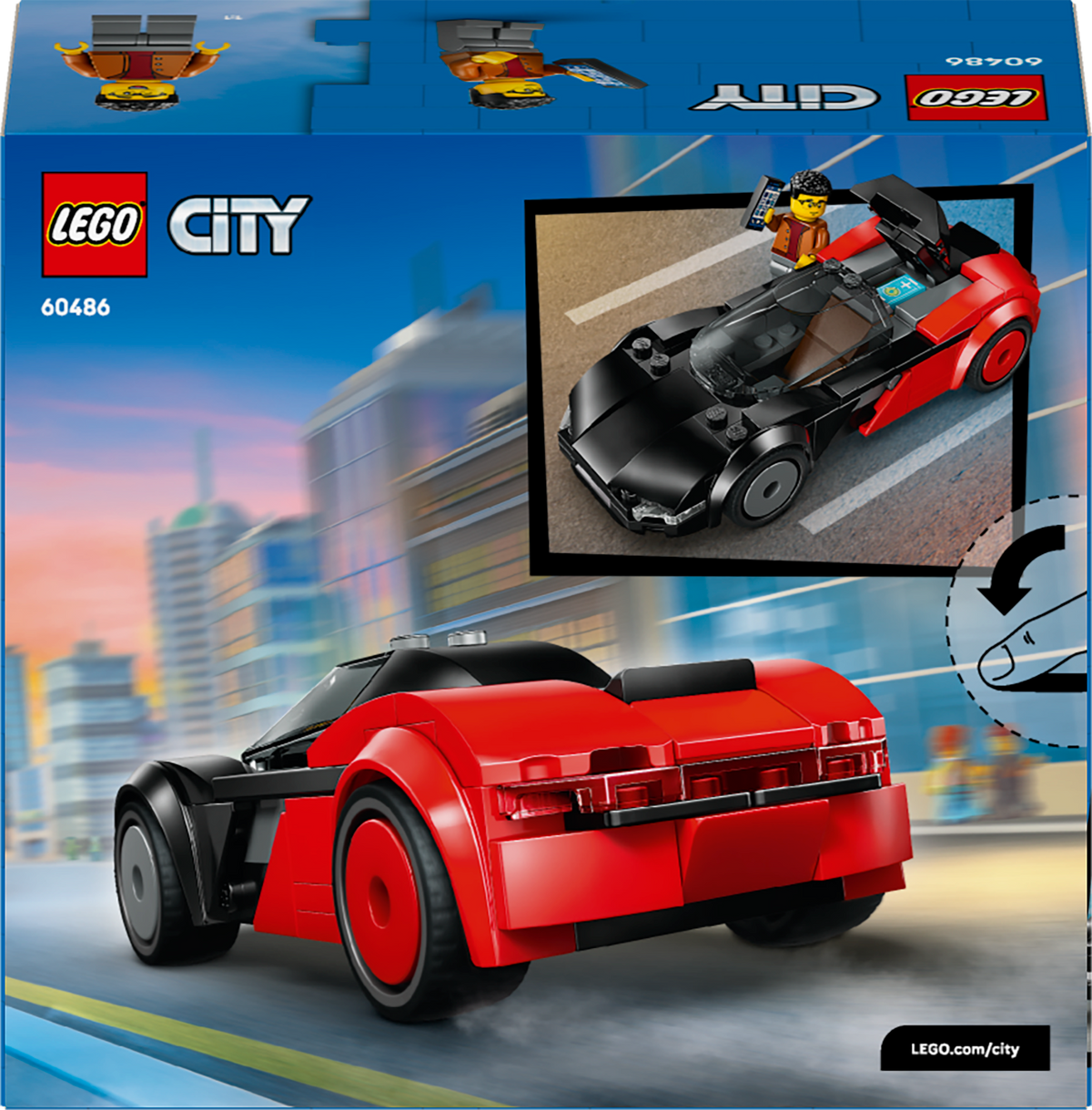LEGO City 60486 Elektrinis superautomobilis