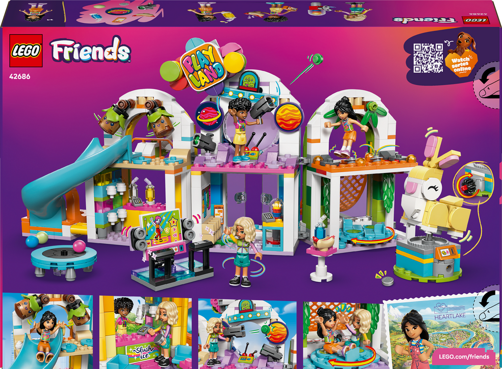 LEGO Friends 42686 Smagi vidaus žaidimų aikštelė