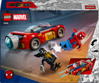 LEGO Marvel 76336 Žmogaus-voro automobilis prieš venenizuotą Wolverine