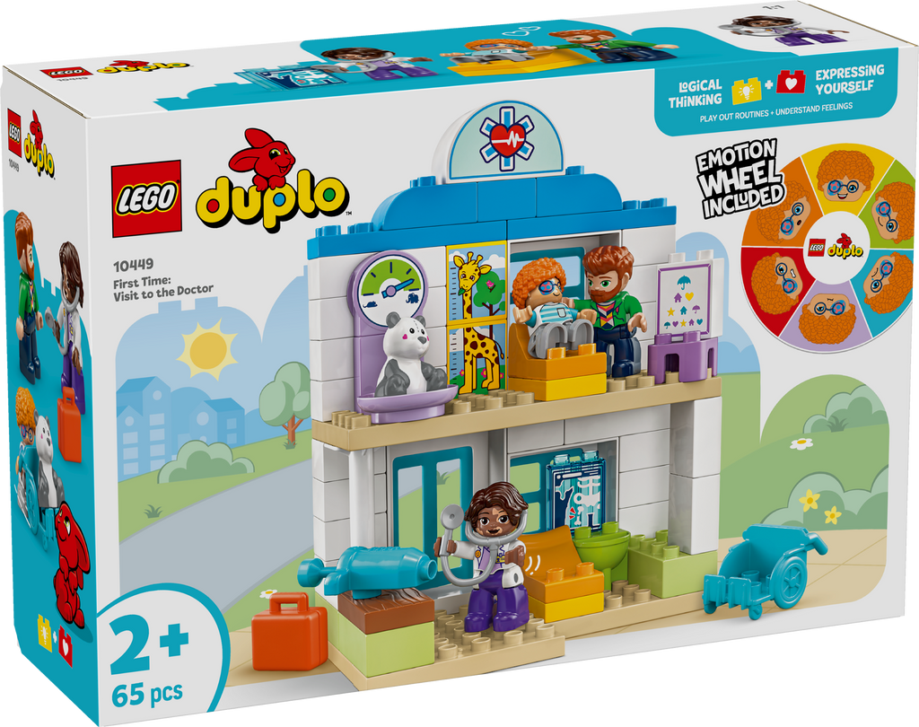LEGO DUPLO 10449 Pirmą kartą: apsilankymas pas gydytoją