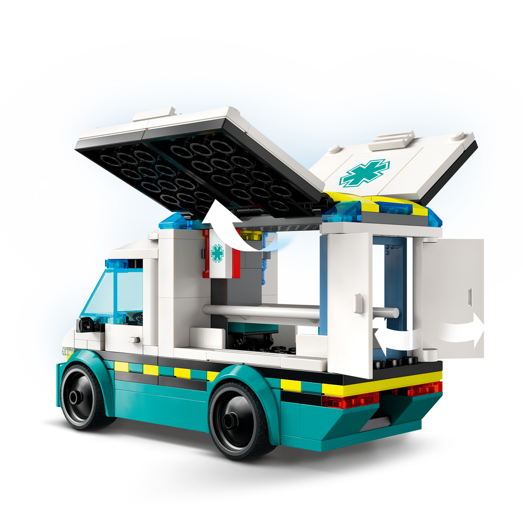 LEGO City 60451 Greitosios pagalbos automobilis