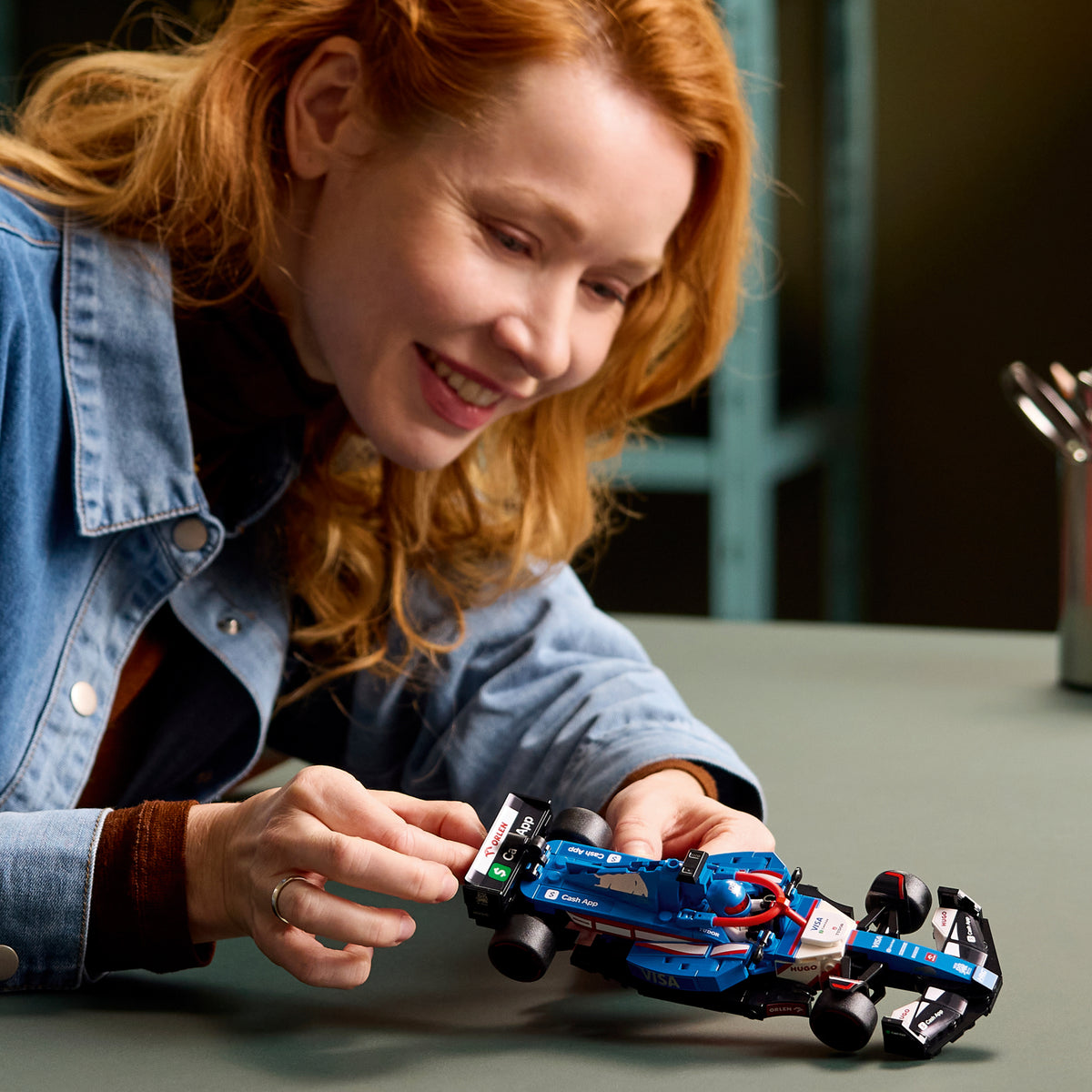 LEGO Speed Champions 77246 Visa Cash App RB VCARB 01 F1 bolidas