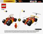 LEGO NINJAGO 71780 Kai nindzių lenktyninis automobilis EVO