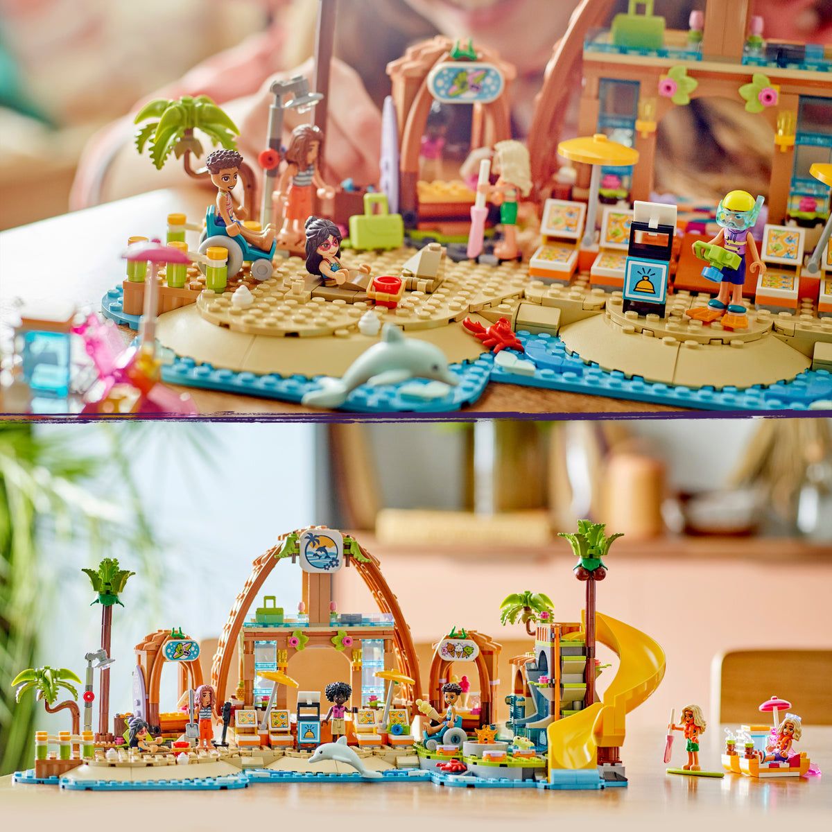 LEGO Friends 42673 Šeimos atostogų paplūdimio kurortas