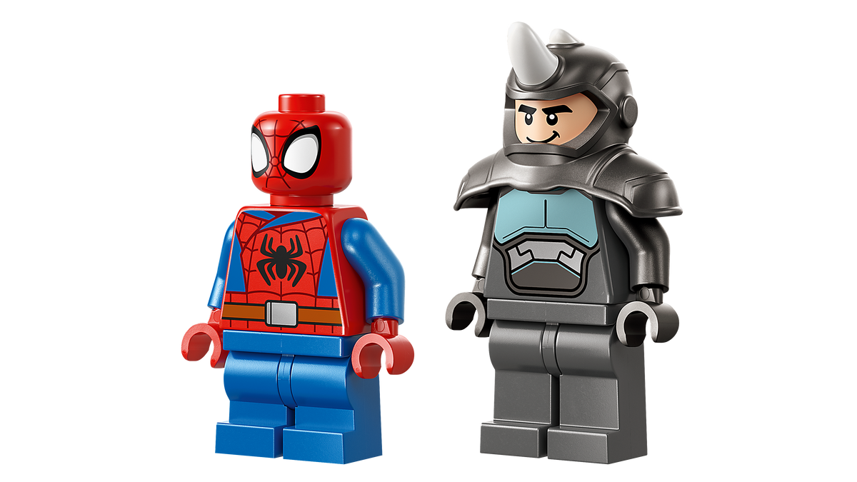 LEGO Marvel 11206 Spidey motociklu prieš Raganosį