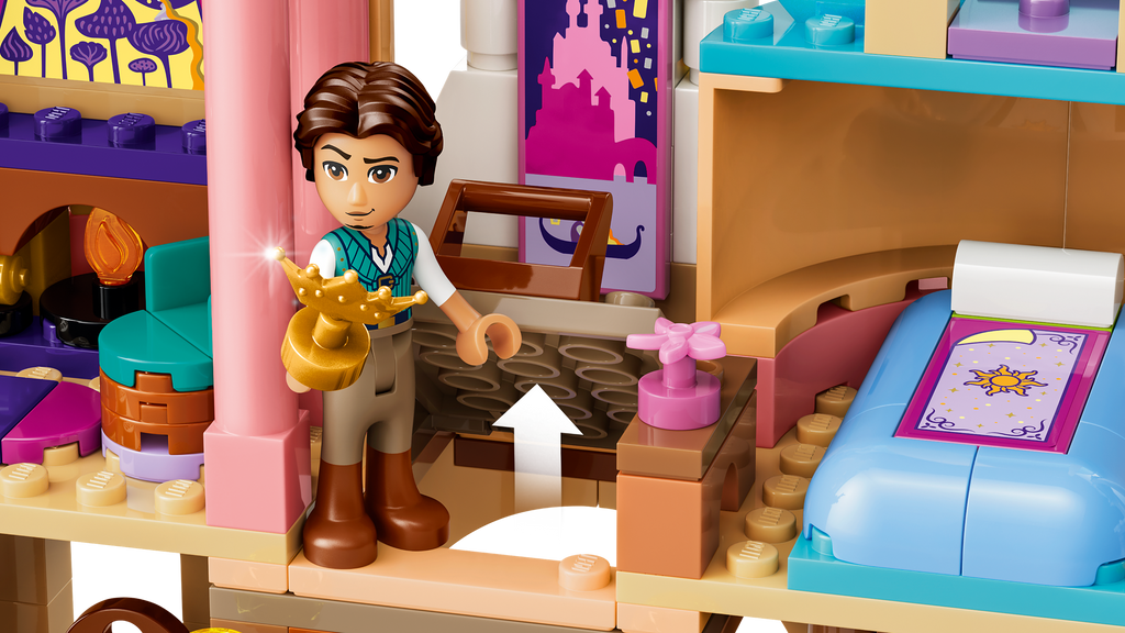 LEGO Disney 43297 Auksaplaukės pilis