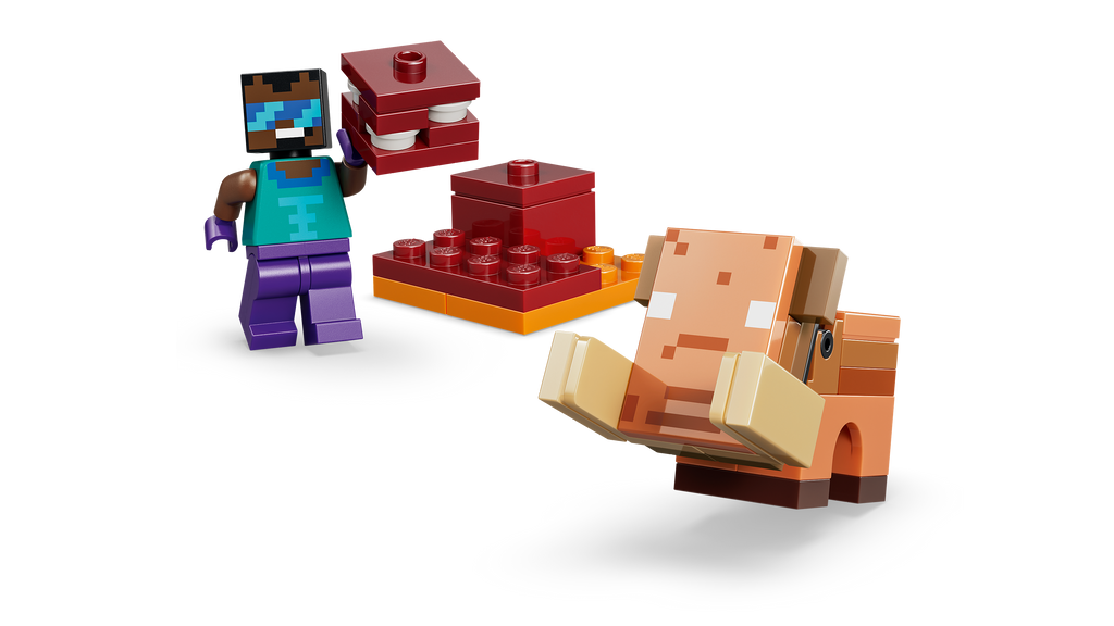 LEGO Minecraft 21584 Kelionė pro Pragaro ir Pabaigos portalus