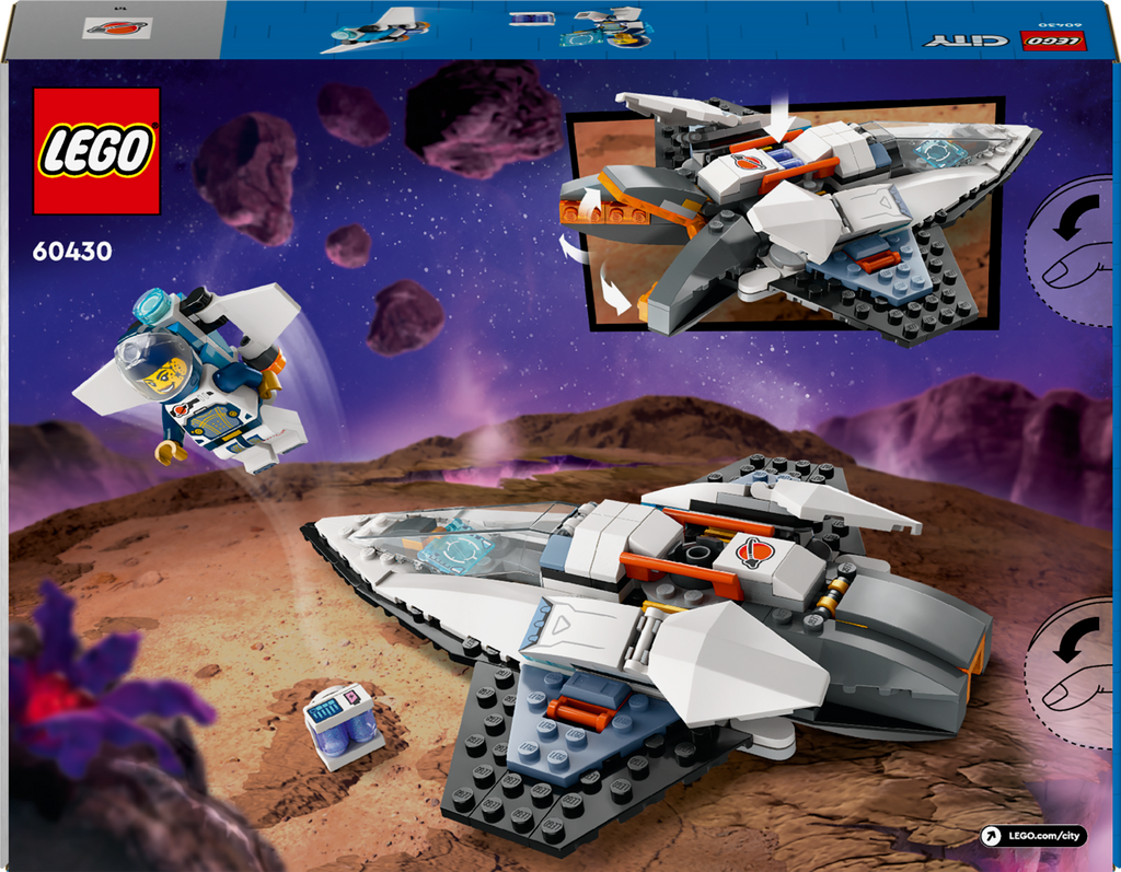 LEGO City 60430 Tarpžvaigždinis erdvėlaivis