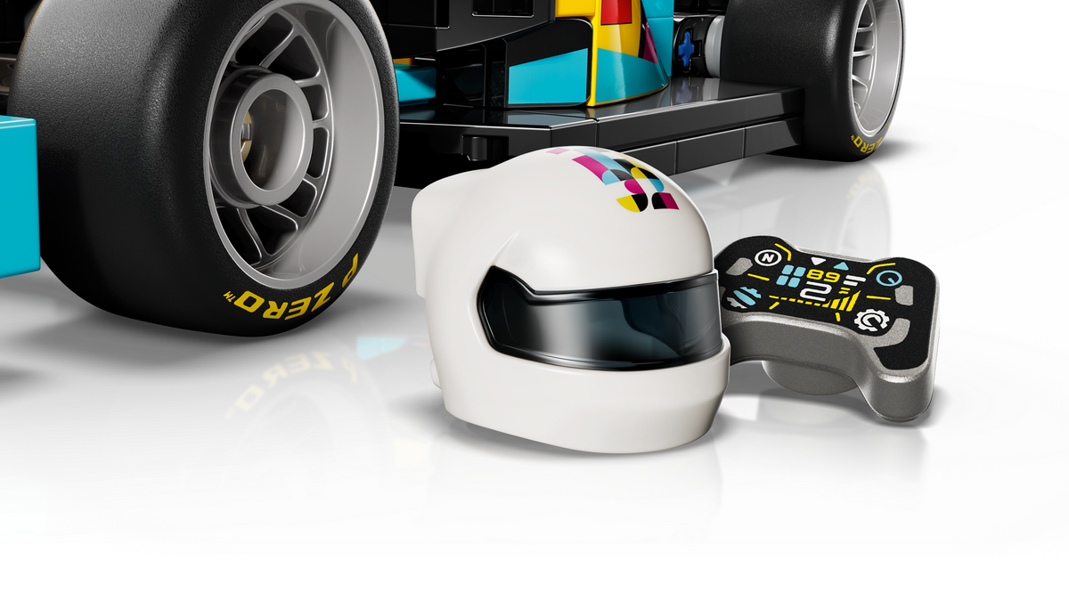 LEGO Speed Champions 77258 F1 ACADEMY LEGO lenktyninis bolidas