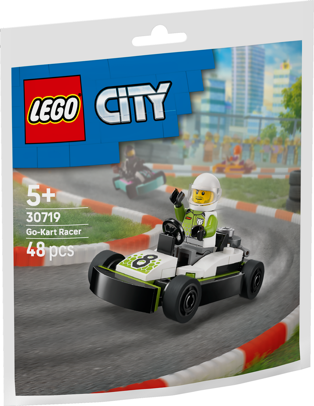 LEGO City 30719 Kartingo lenktynininkas