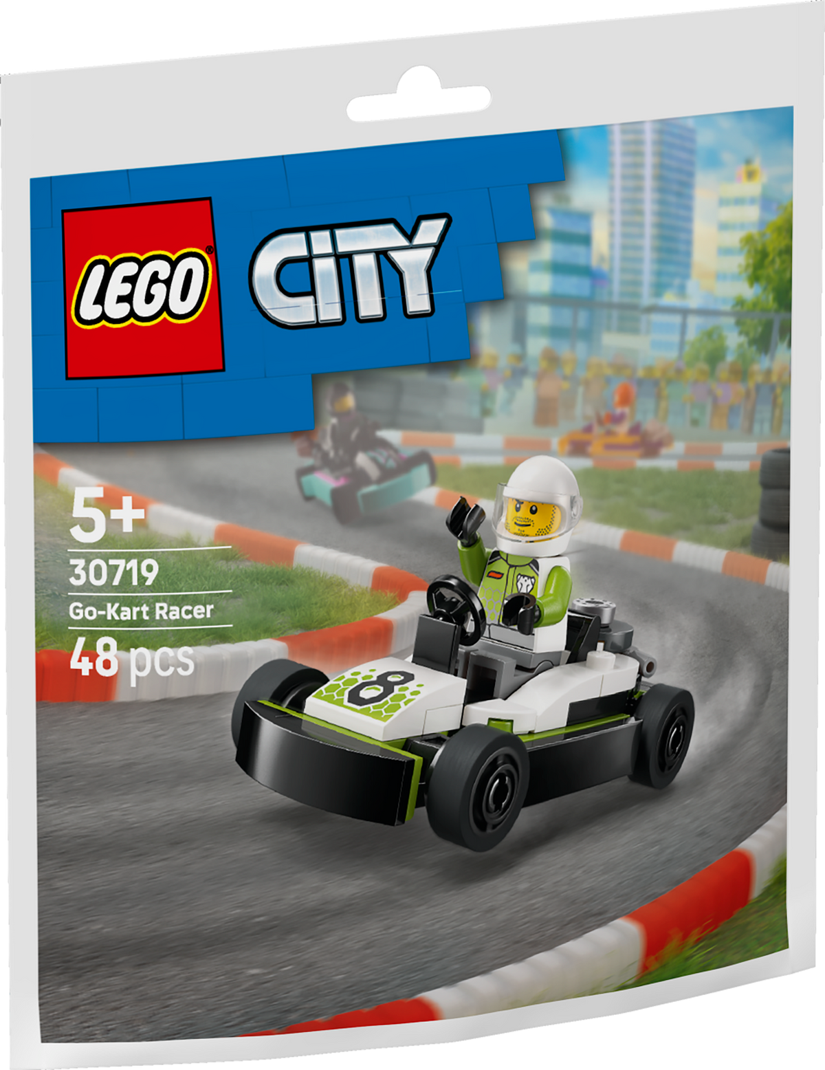 LEGO City 30719 Kartingo lenktynininkas