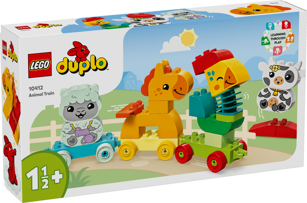 LEGO DUPLO 10412 Gyvūnų traukinys