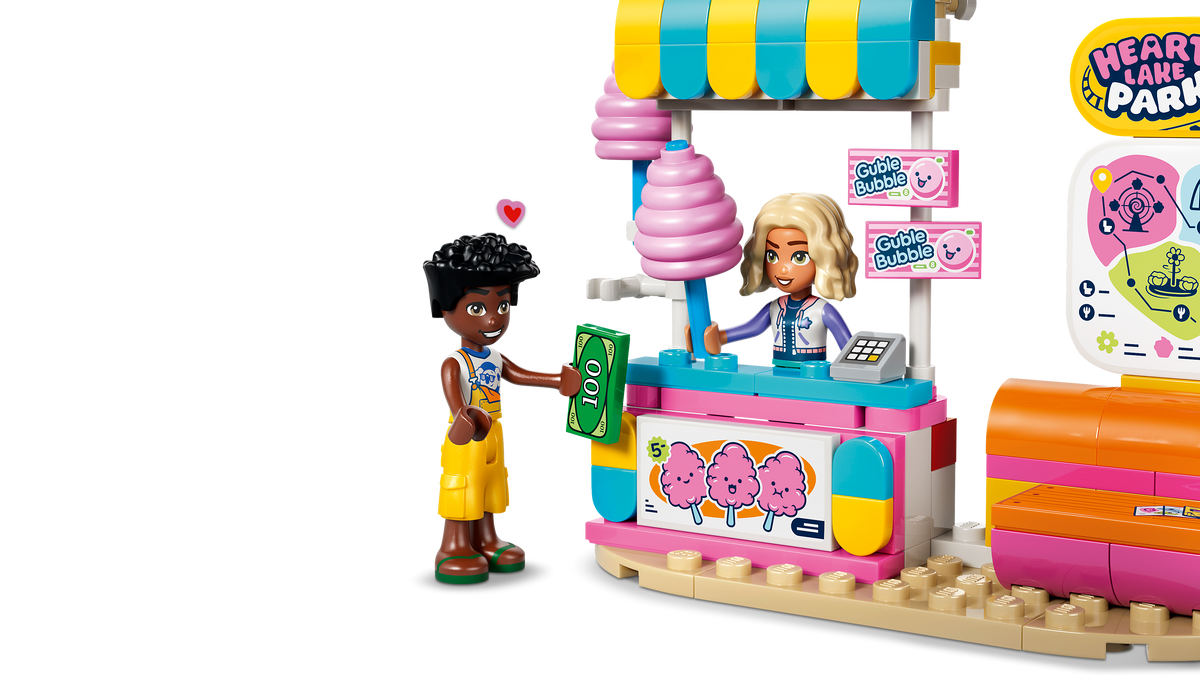 LEGO Friends 42700 Saldainių ir keksiukų apžvalgos ratas