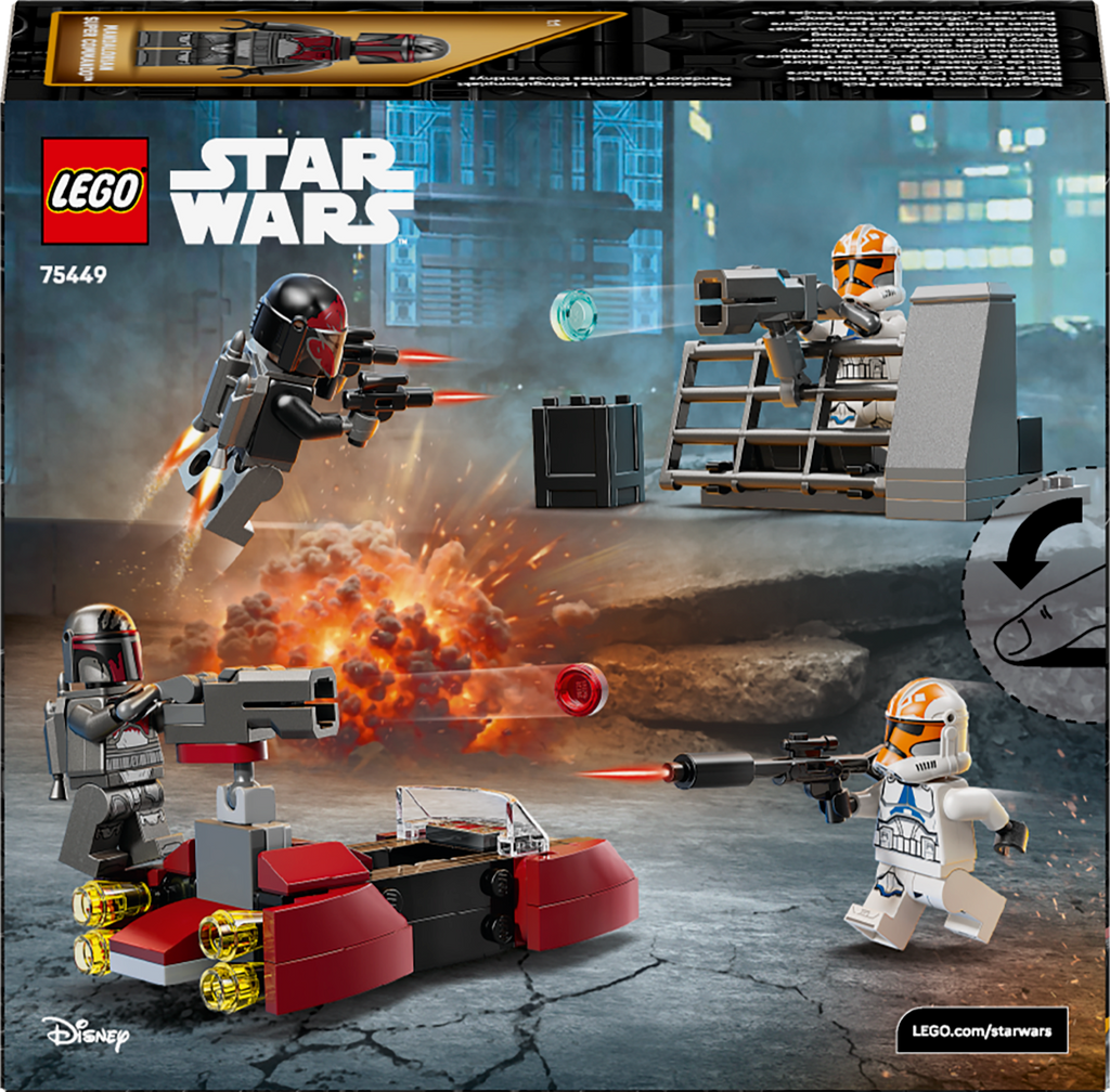 LEGO Star Wars 75449 Mandaloro apgulties kovos rinkinys