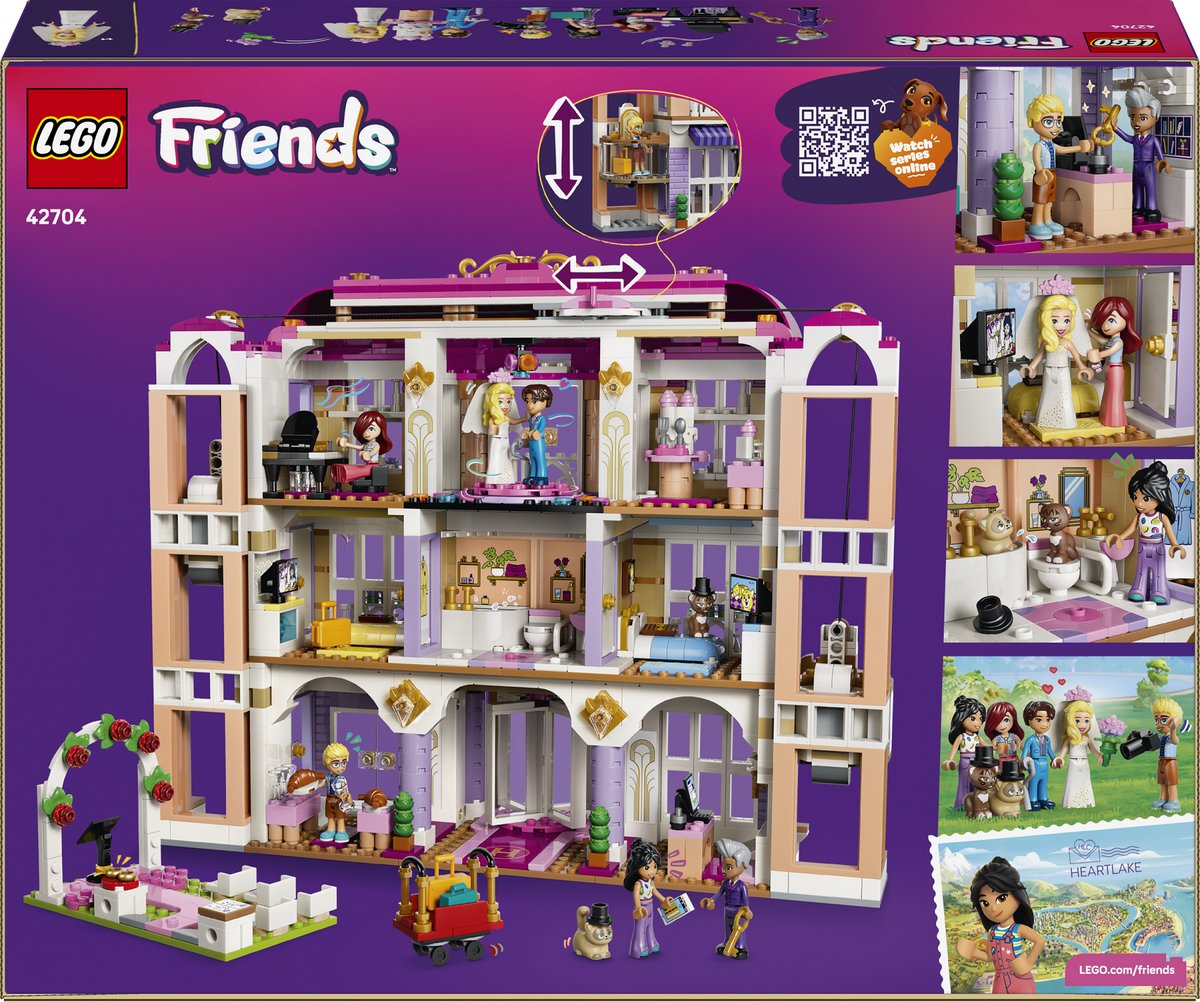 LEGO Friends 42704 Hartleiko miesto didysis viešbutis