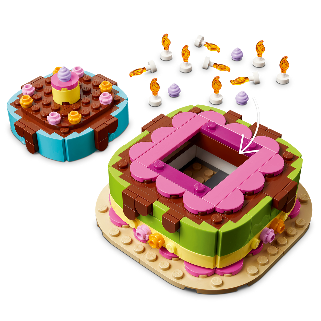 LEGO Iconic 40815 Gimtadienio tortas