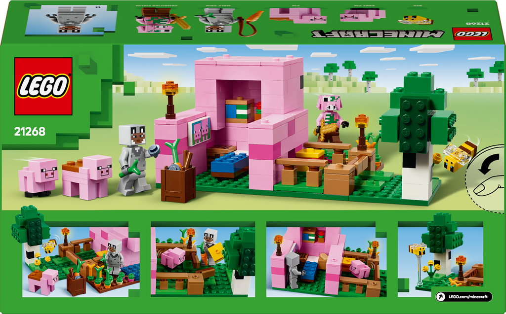 LEGO Minecraft 21268 Paršiuko namelis