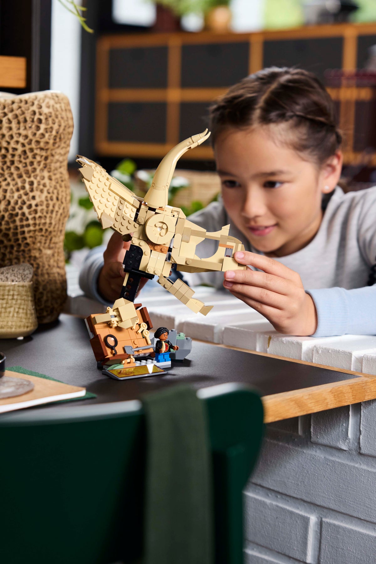 LEGO Jurassic World 76969 Dinozaurų fosilijos: triceratopso kaukolė