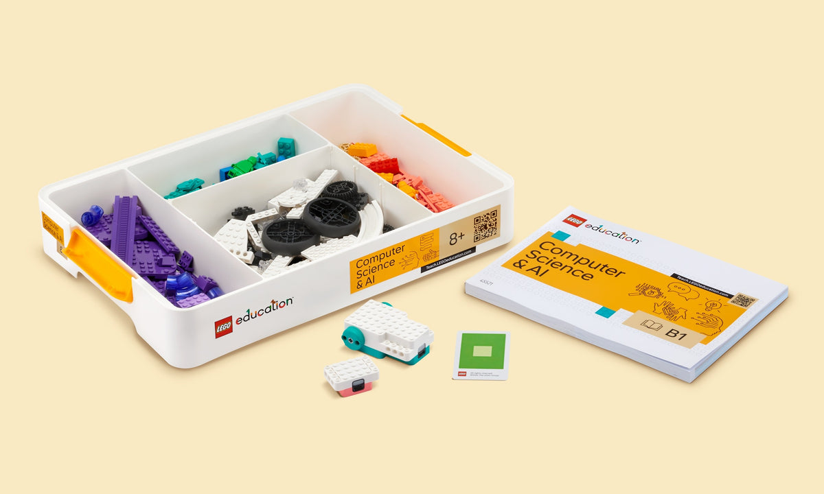 LEGO Education 45521 kompiuterių mokslo ir dirbtinio intelekto rinkinys 8+ metų mokiniams (Year 4–6)