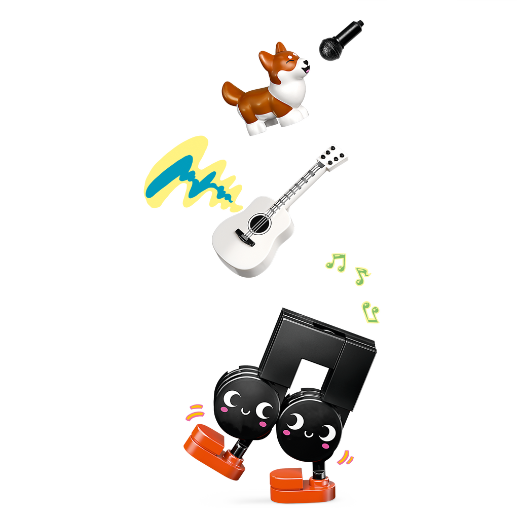 LEGO Friends 42653 Muzikos parduotuvė ir butas