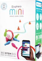 Sphero Mini programuojamas robotas, raudonas