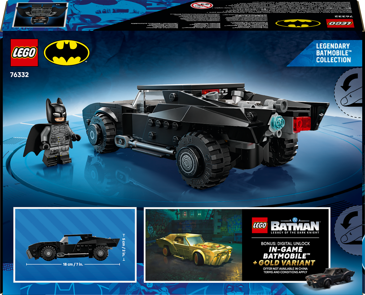 LEGO DC 76332 Betmenas: Betmobilis
