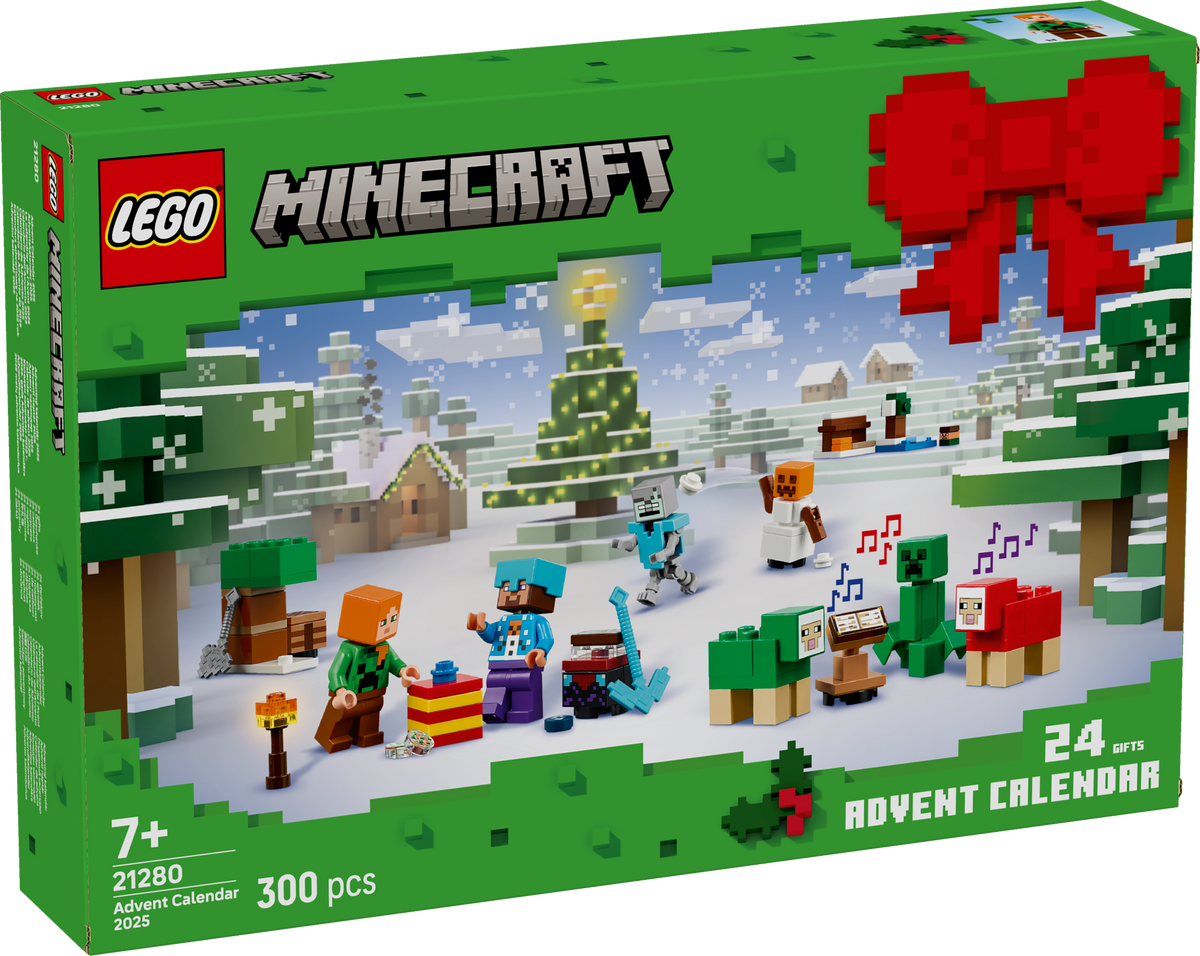 LEGO Minecraft 21280 Advento kalendorius 2025