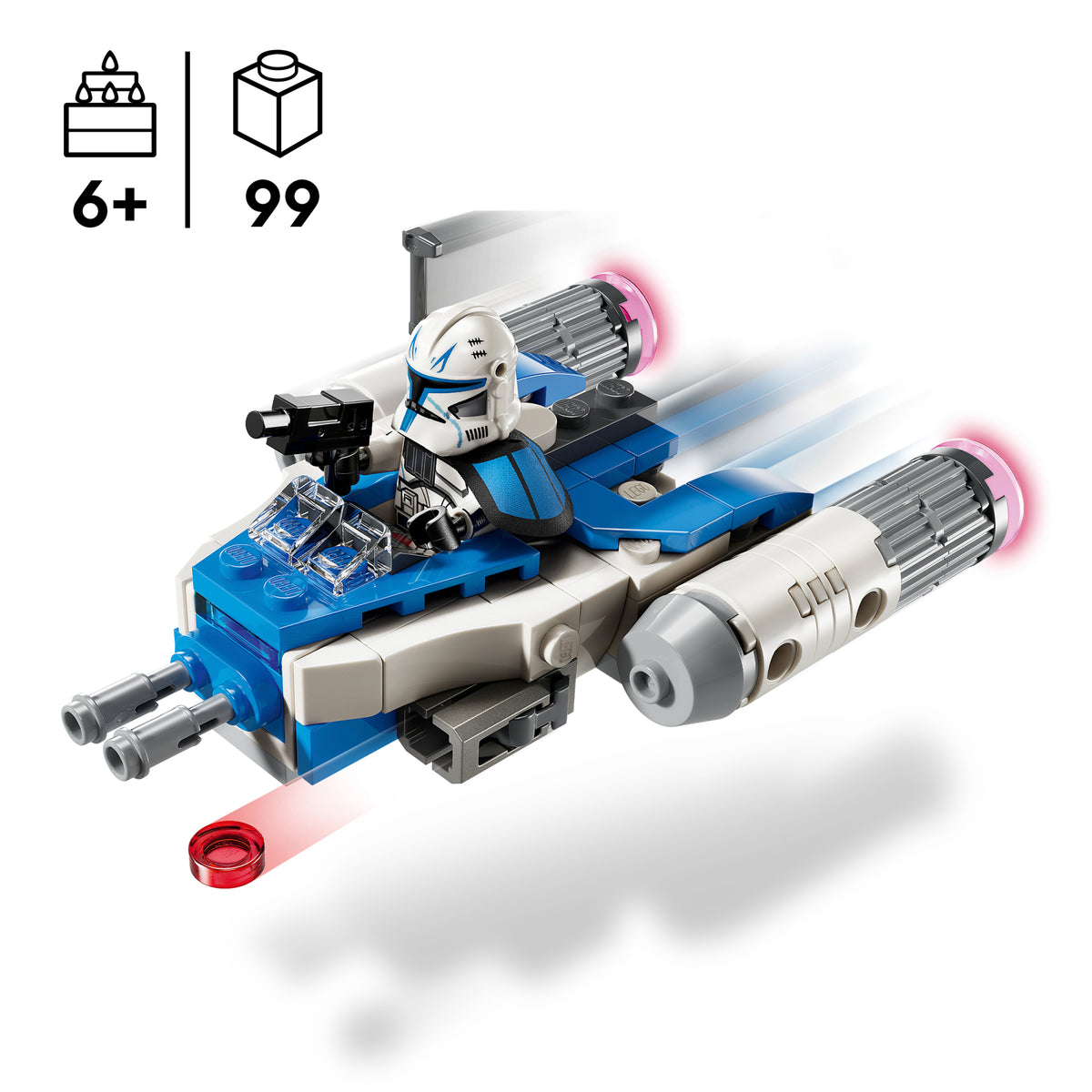 LEGO Star Wars 75391 Kapitono Rekso Y-Wing mikronaikintuvas