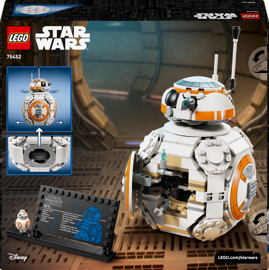 LEGO Star Wars 75452 Astromechaninis droidas BB-8