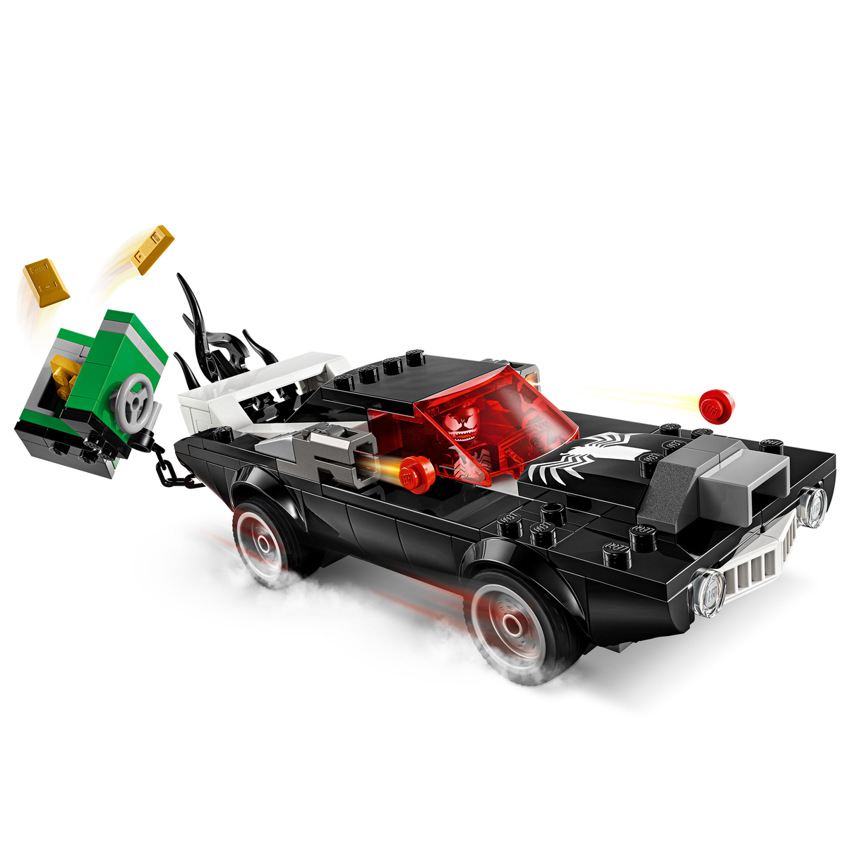 LEGO Marvel 76309 Žmogus-voras prieš Veneno galingąjį automobilį
