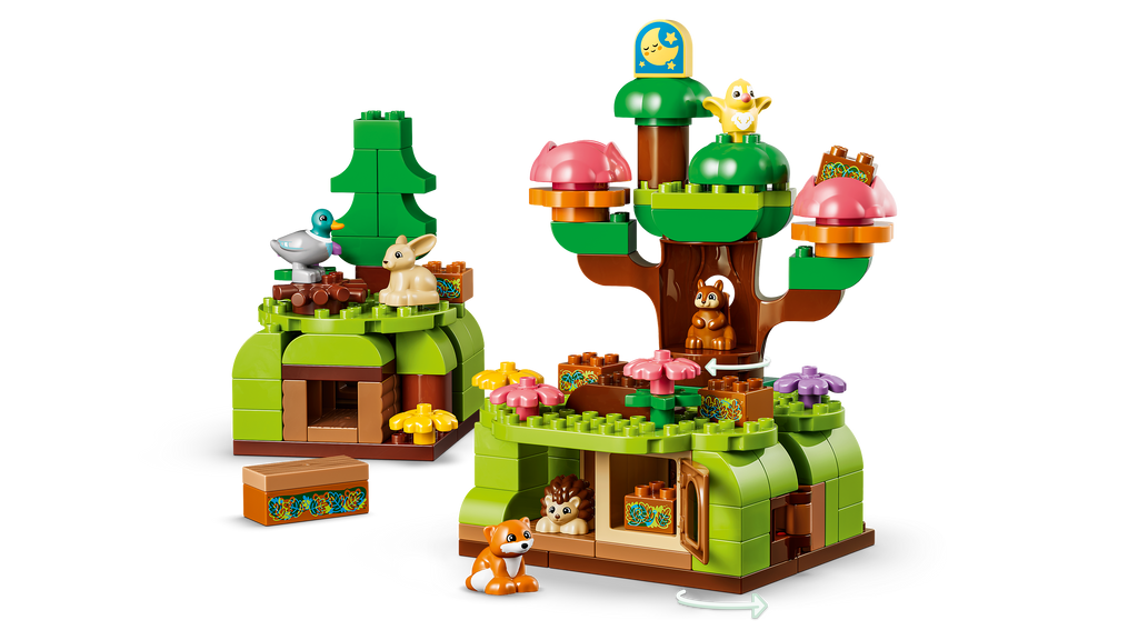 LEGO DUPLO 10480 Atradimų miškas su laukiniais gyvūnais